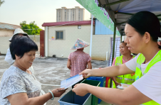 秋风送爽学分类趣味互动践环保——大岗镇增沙村垃圾分类宣传活动