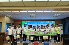 四月校园春意暖  分类青春正当时——南沙区大岗镇垃圾分类宣传走进潭山中学